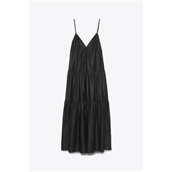PANELLED MIDI DRESS