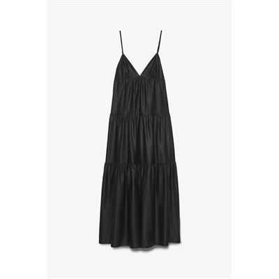 PANELLED MIDI DRESS