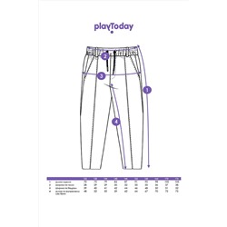 Брюки PLAYTODAY, 1124721