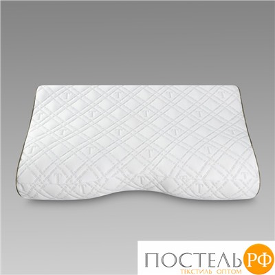 TOGAS Подушка СИРИУС анатомическая (61х40х12/6,5/8), 1пр., 1550 г, полиуретан с бамбуковым углём