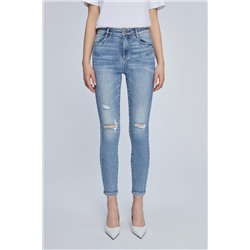 Vaquero slim fit 7/8 Azul