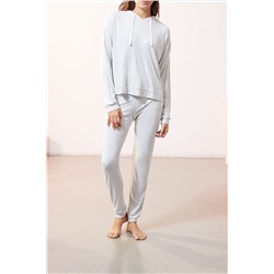 Jogging de talle alto Leia Gris