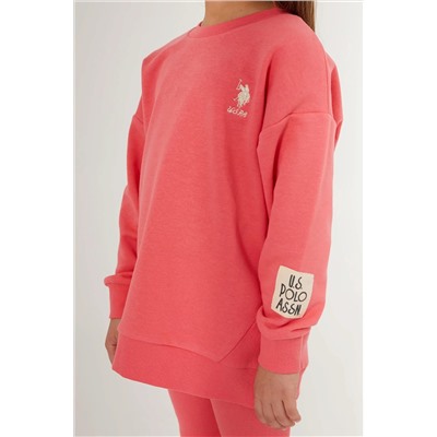 Kız Çocuk Pembe Pijama Takımı
