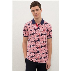 Erkek Lacivert Polo Yaka Tişört