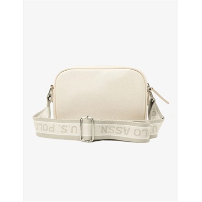 CLASSIC ZIP METALLIC CROSSBODY BAG