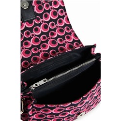 Bolso bandolera jacquard círculos