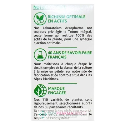 ArkoPharma ArkoGélules - Pensée Sauvage - Purification de la Peau - 45 gélules