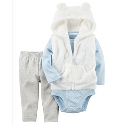 3-Piece Little Vest Set