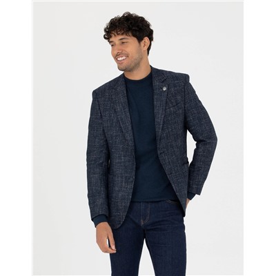Açık Lacivert Ekstra Slim Fit Ceket