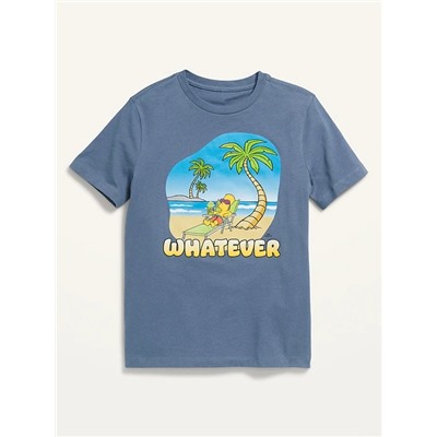Gender-Neutral Licensed Pop-Culture Oversized T-Shirt For Kids