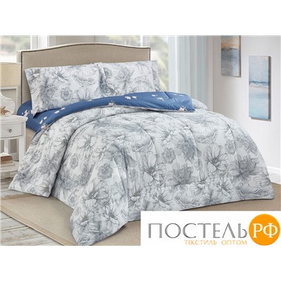 КПБ CLEO сатин "Notte Bianca" с одеялом евро 200*220*1 230*250*1 50*70*2(±2) 32/003-NBO