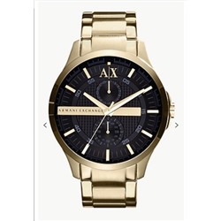 Armani Exchange Multifunction Gold-Tone Stainless Steel Watch