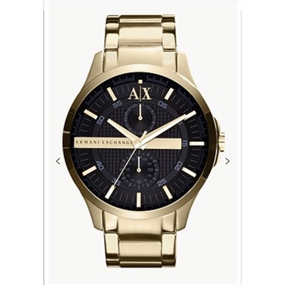 Armani Exchange Multifunction Gold-Tone Stainless Steel Watch