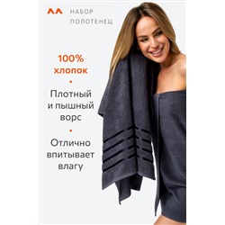 Набор махровых полотенец 2 шт. Happy Fox Home