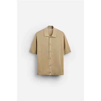 CAMISA PUNTO ALGODÓN - LINO