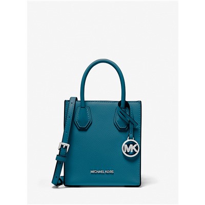 MICHAEL MICHAEL KORS Mercer Extra-Small Pebbled Leather Crossbody Bag