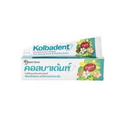 [KOLBADENT] Зубная паста натуральная ГВОЗДИКА/МЯТА Herbal Toothpaste, 35 гр