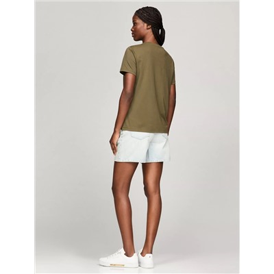 Embroidered Signature Crewneck T-Shirt
