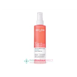Decléor Solaire Aloe Vera Huile Bi-phasée Rafraîchissante SPF30 200ml