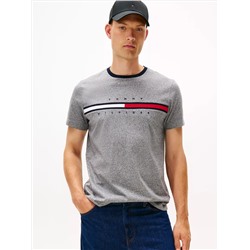 Embroidered Flag Logo T-Shirt