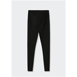 Leggings algodón maternity -  Mujer | MANGO OUTLET Melilla