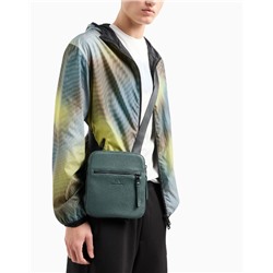 Matte flat crossbody bag