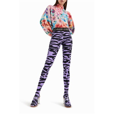 Legging slim animal print