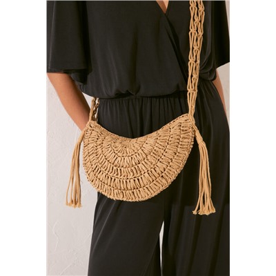 Bolso pequeño rafia