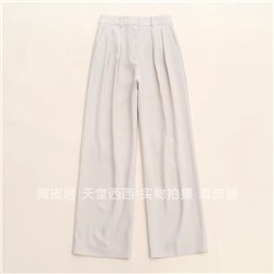 Однотонные костюмные брюки с высокой талией Theor*y