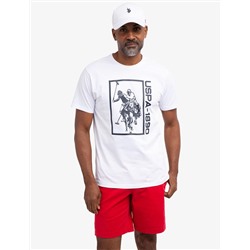 USPA GRAPHIC LOGO JERSEY T-SHIRT