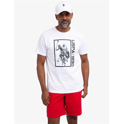 USPA GRAPHIC LOGO JERSEY T-SHIRT