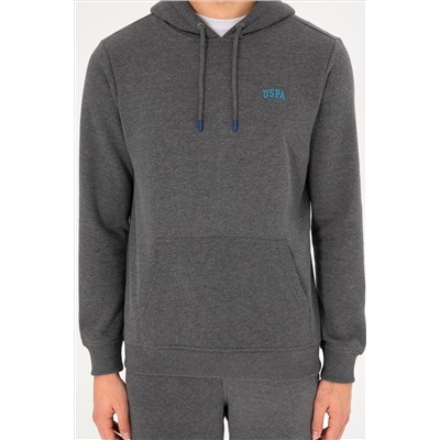 Erkek Antrasit Melanj Basic Sweatshirt