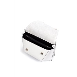 Bandolera de piel Blanco - Firenze Artegiani