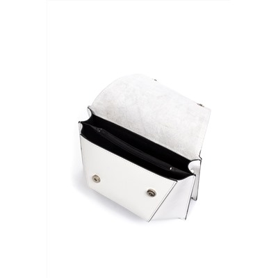 Bandolera de piel Blanco - Firenze Artegiani