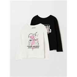 PACK OF 2 PRINTED T-SHIRTS