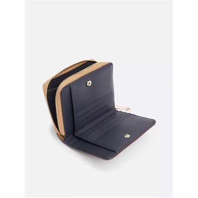 Monogram Logo Zip Wallet