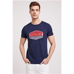 Lee Cooper Erkek Unique O Yaka T-Shirt Lacivert 202 LCM 242025
