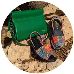 AB.ZAPATOS · 320-8 PC · multicolor+Ab.Zapatos PELLE Milan (930) encina