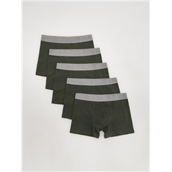 Long Boxershorts, 5er-Pack