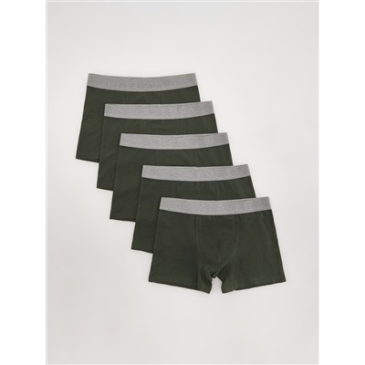 Long Boxershorts, 5er-Pack