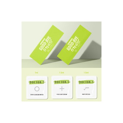 [Sample] Good bye Trouble 3Days Challenge Kit, Трехдневный набор средств для проблемной кожи