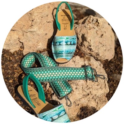 AVARCA MENORQUINA · 377AV · Verde+CINTURON BOLSOS (110)-6 (1) АКЦИЯ
