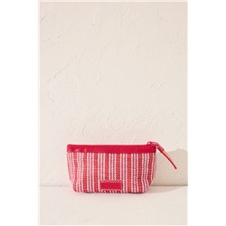 Neceser pequeño Snoopy rafia