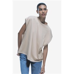 T-SHIRT WITH BACK TIES