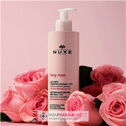 Nuxe Lait Corps Hydratant Apaisant Very Rose 400ml