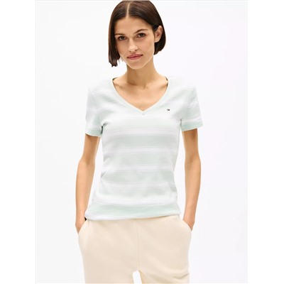 V-Neck Stripe Favorite T-Shirt