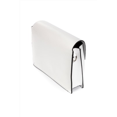 Bandolera de piel Blanco - Firenze Artegiani