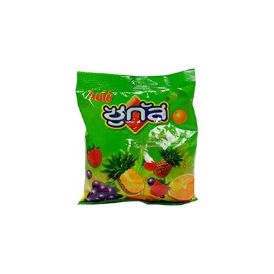 Мягкая жевательная карамель Jumbo "Фруктовый микс" от Sugus  105 гр / Sugus Jumbo Mix Flavoured Fruit Chewy Candy 105g