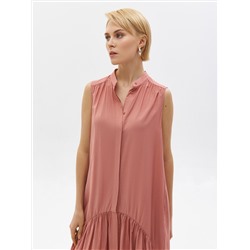 Платье со сборкой снизу ECOVERO