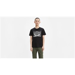 Two Horse Graphic Tee Shirt